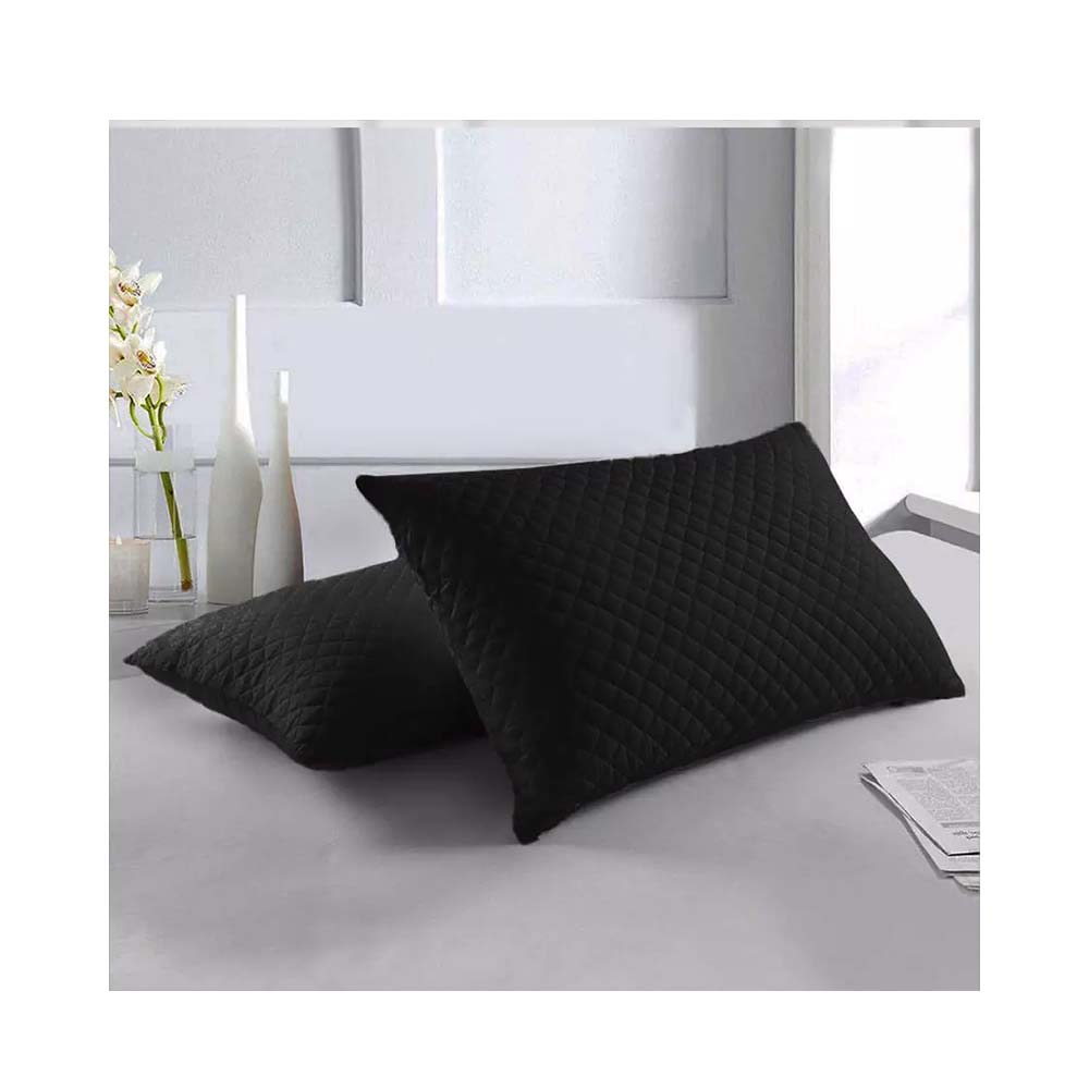 Combo x2 Protectores de Almohada Acolchados con Cremallera | Varios Colores