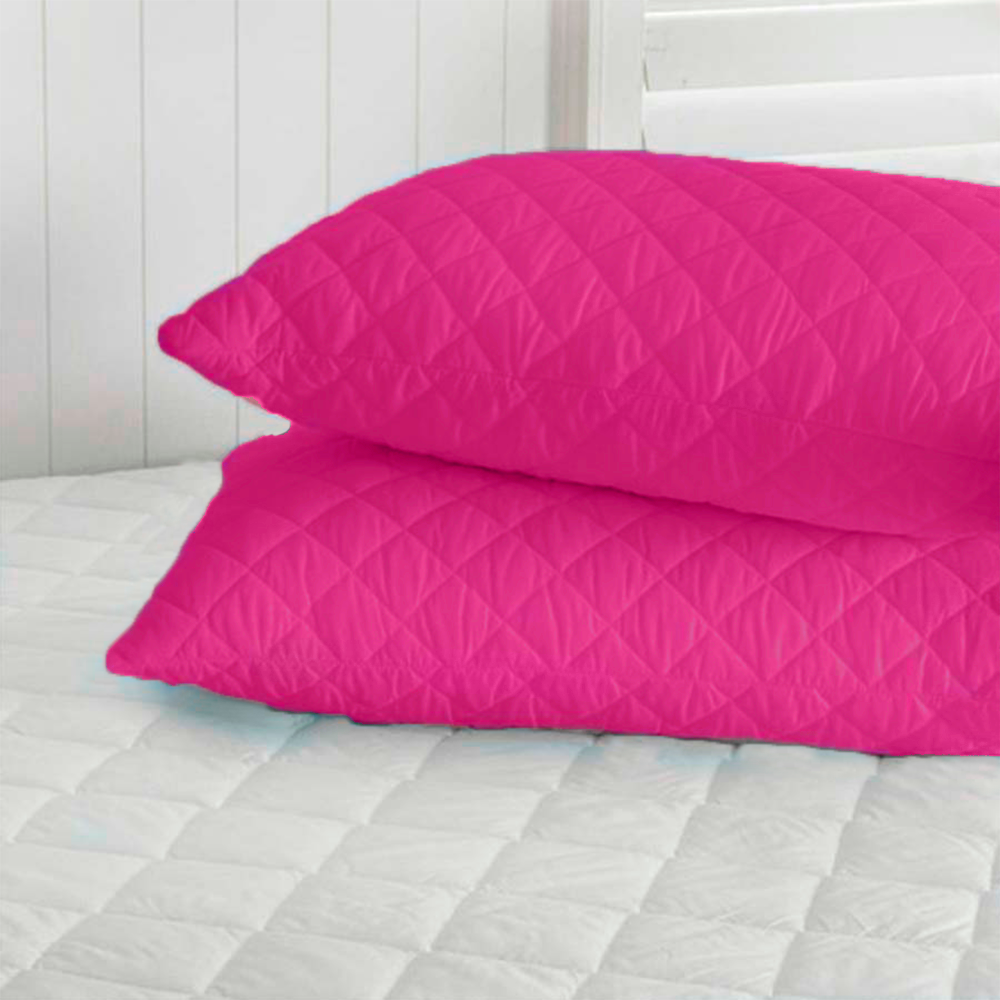 Combo x2 Protectores de Almohada Acolchados con Cremallera | Varios Colores